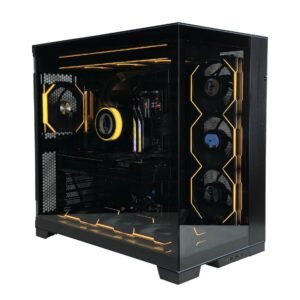 Stacionarus žaidimų kompiuteris Lian Li O11 Dynamic EVO XL korpuse su AMD Ryzen 9 9950X3D procesoriumi ir ASUS Prime RTX 5080 16GB vaizdo plokšte