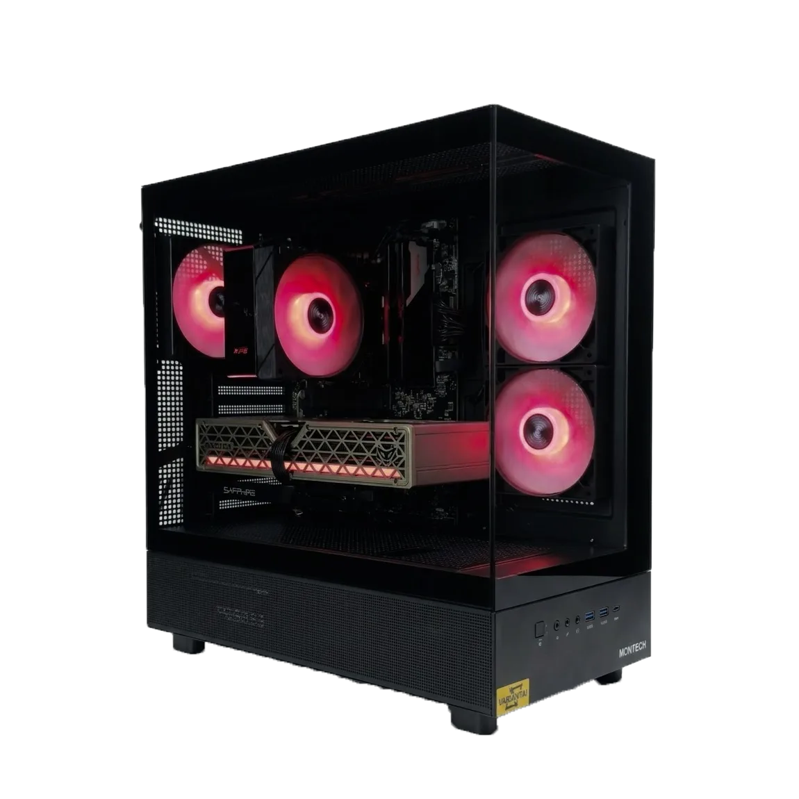 Žaidimų kompiuteris AMD Ryzen 7 7800X3D / RX 9060 XT 16GB / 32GB DDR5 / 1TB NVMe